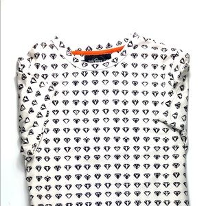 Nice fabric diamond shirt